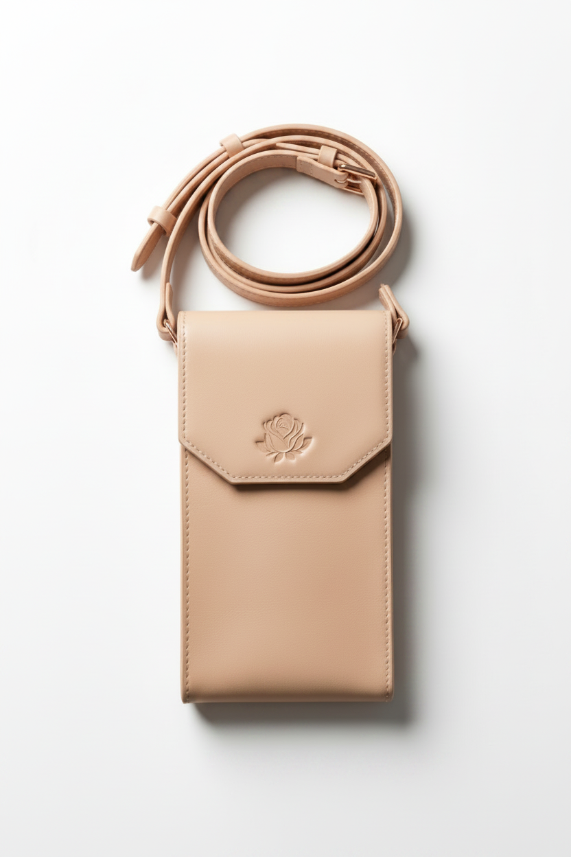 The Temple Rose Mobile Phone Pouch